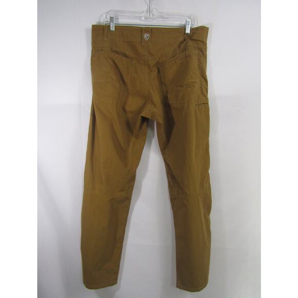 Kuhl Morn In The Mountains Brown Pants sz 36x32 Outdoor Hiking Camping Hunting - Picture 2 of 9